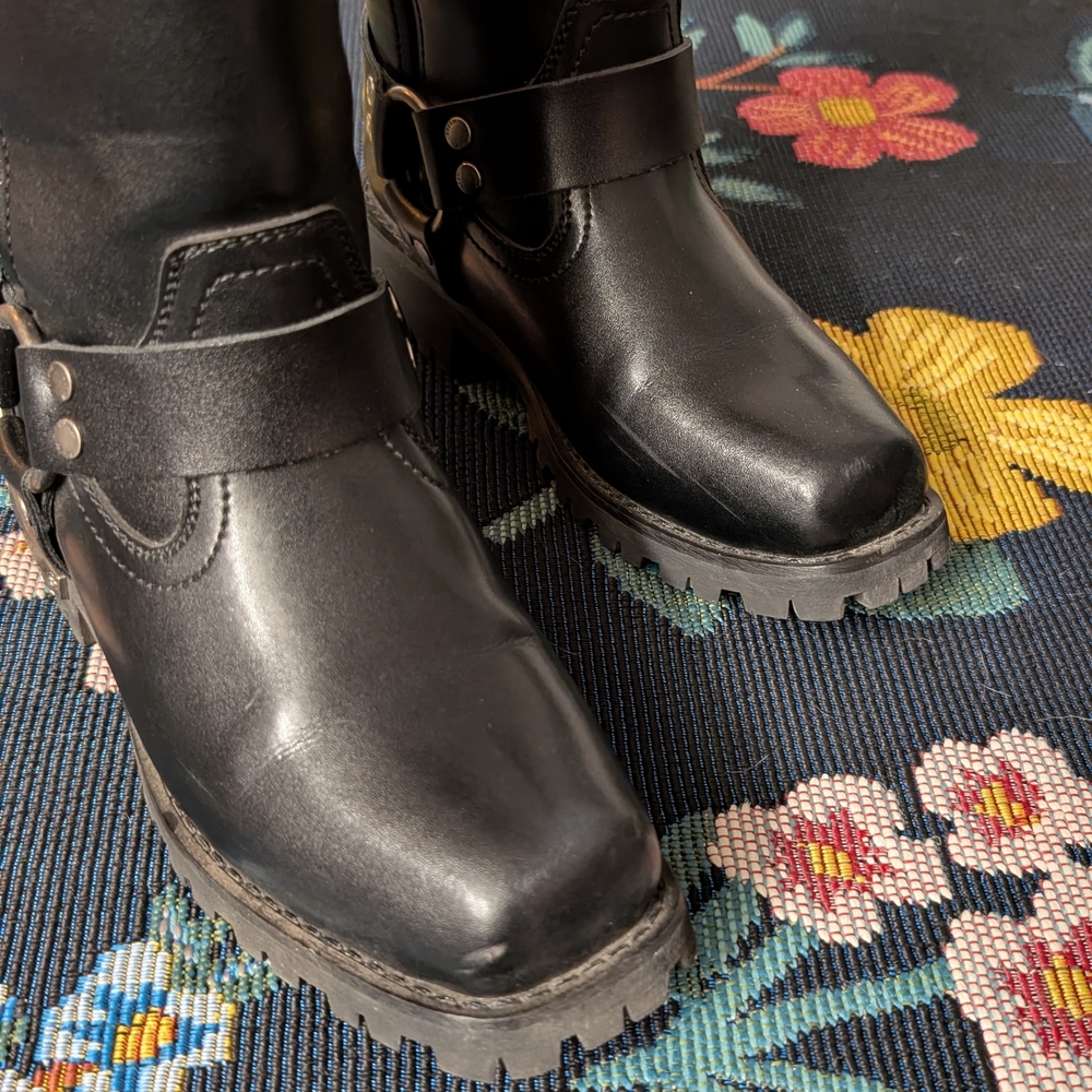 Black Harness Boots - Picture 6 of 6